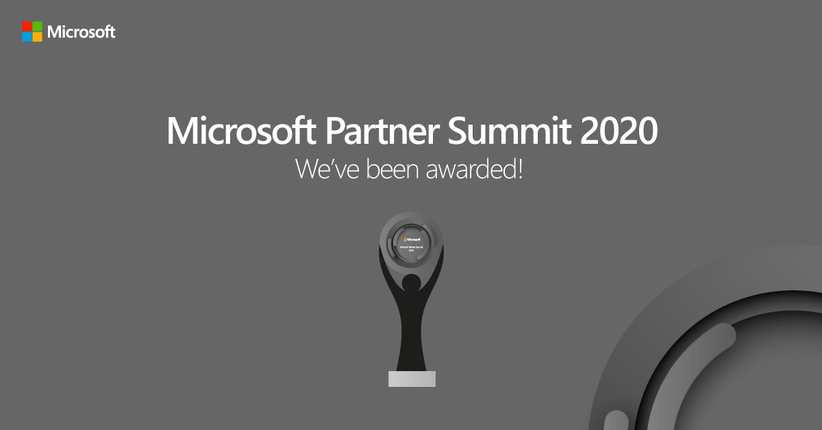 Microsoft Partner Summit Award 2020